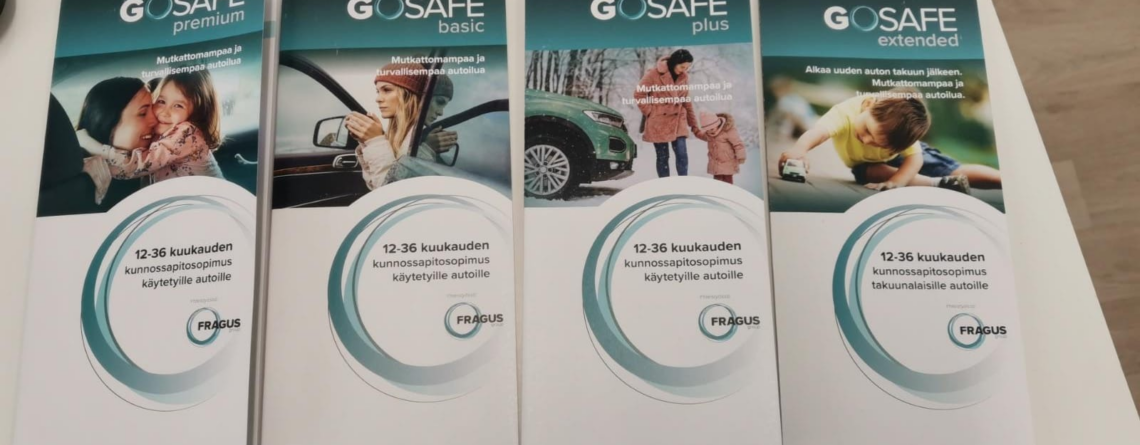 Fragus GoSafe lisäturva autoihin