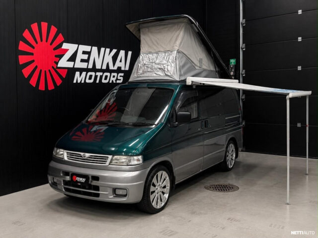Mazda  Bongo Friendee / Sähköinen Rooftop teltta / 72tkm / Korko alk 2.99%
